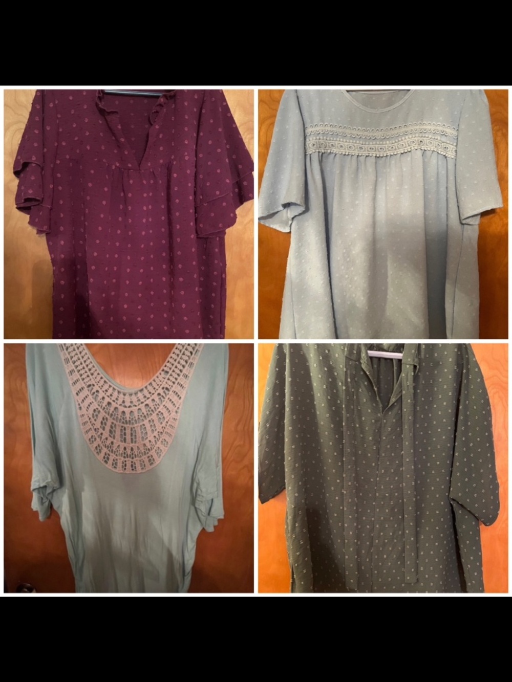 Bundle of 4 Women’s Plus Size 3X Tops! Includes Rue21 SHEIN Curve and more!